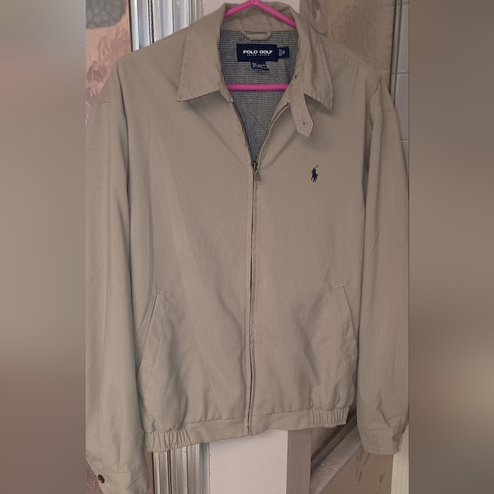 Polo  by Ralph Lauren Tan Golf Jacket 2xl
